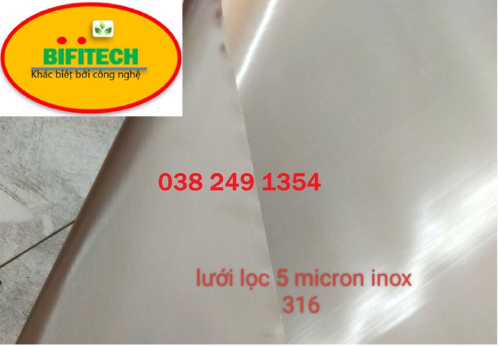 Lưới lọc inox 5 micron