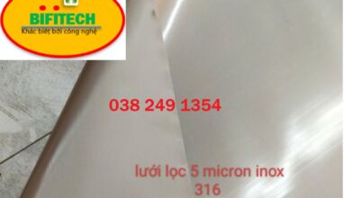 LƯỚI LỌC INOX 5 MICRON